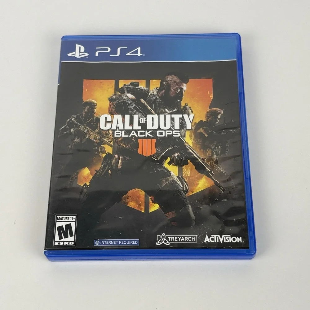 Call of Duty Black Ops 4 IIII (PlayStation 4, 2018) PS4  Video Game